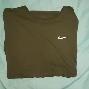 NIKE Short sleeve crew neck cotton tee
